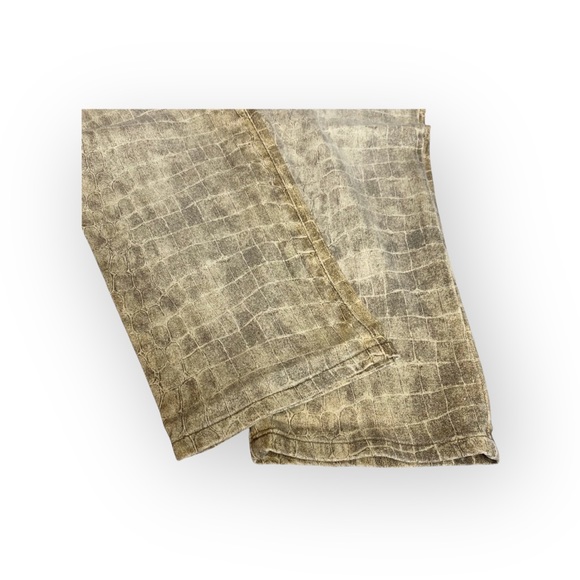 Vintage 90โs: Overdrive Jeans เผ High Waist Snakeskin Print เผ Bal Harbour Shops เผ - Picture 13 of 16